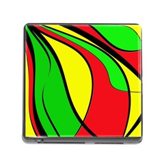 Colors Of Jamaica Memory Card Reader (square) by Valentinaart