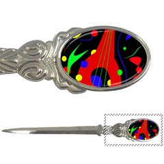 Abstract Guitar  Letter Openers by Valentinaart