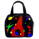 Abstract guitar  Classic Handbags (2 Sides) Front