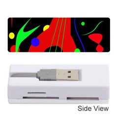 Abstract Guitar  Memory Card Reader (stick)  by Valentinaart