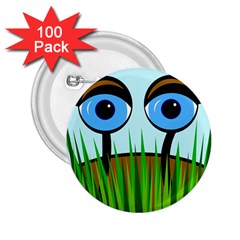 Snail 2 25  Buttons (100 Pack) 