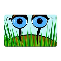 Snail Magnet (rectangular) by Valentinaart