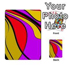 Colorful Lines Multi-purpose Cards (rectangle) 