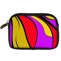 Colorful Lines Digital Camera Cases by Valentinaart