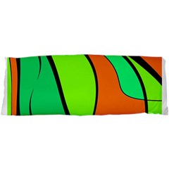 Green And Orange Samsung Galaxy Sl I9003 Hardshell Case