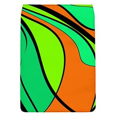 Green And Orange Flap Covers (s)  by Valentinaart