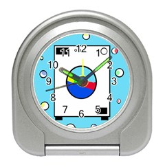 Washing Machine  Travel Alarm Clocks by Valentinaart