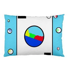 Washing Machine  Pillow Case by Valentinaart