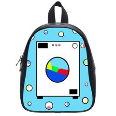 Washing Machine  School Bags (small)  by Valentinaart