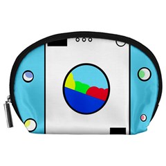 Washing Machine  Accessory Pouches (large)  by Valentinaart