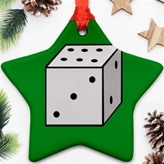 Dice  Ornament (star)  by Valentinaart