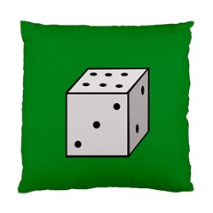 Dice  Standard Cushion Case (two Sides) by Valentinaart