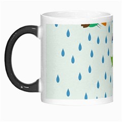 Birds In The Rain Morph Mugs by justynapszczolka