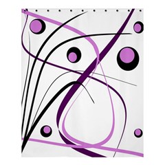 Pink Elegant Design Shower Curtain 60  X 72  (medium)  by Valentinaart