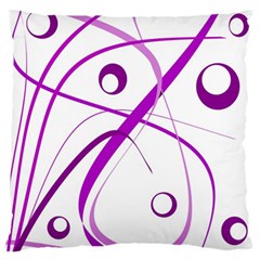 Purple Elegant Design Standard Flano Cushion Case (one Side) by Valentinaart