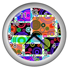 Pizap Com14616118485632 Wall Clocks (silver)  by jpcool1979