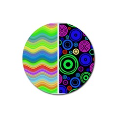 Pizap Com14604792917291 Rubber Round Coaster (4 Pack)  by jpcool1979