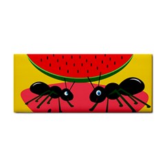 Ants And Watermelon  Hand Towel