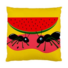 Ants And Watermelon  Standard Cushion Case (two Sides) by Valentinaart