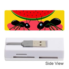 Ants And Watermelon  Memory Card Reader (stick)  by Valentinaart