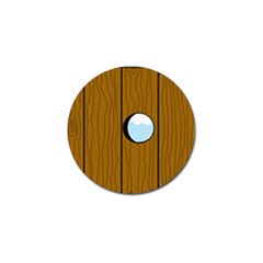 Over The Fence  Golf Ball Marker (4 Pack) by Valentinaart