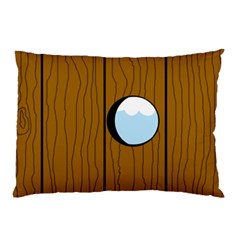 Over The Fence  Pillow Case by Valentinaart