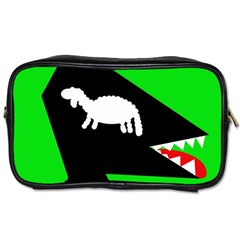 Wolf And Sheep Toiletries Bags by Valentinaart