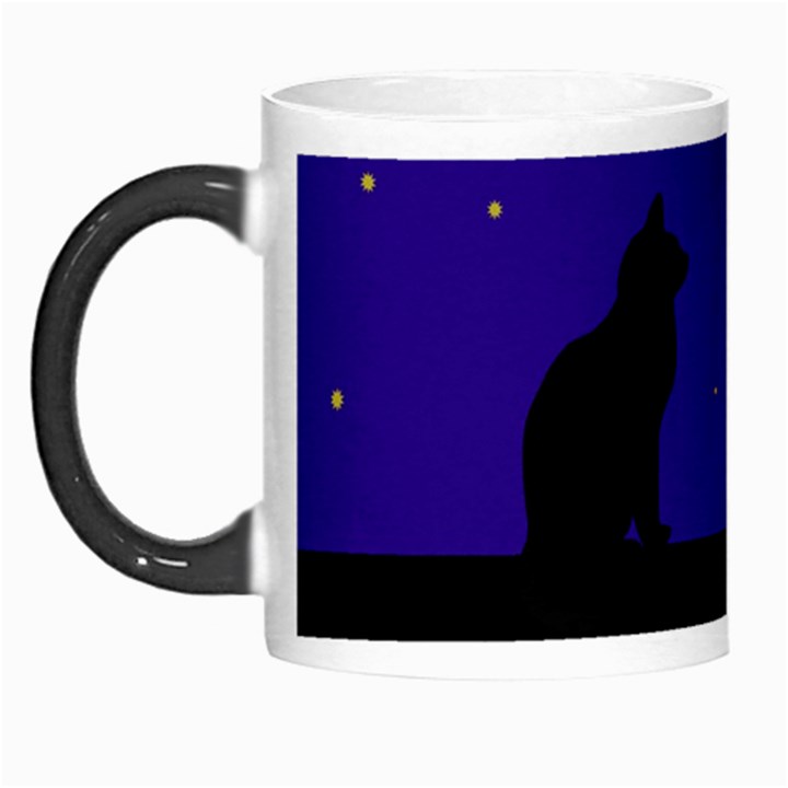 Cat on the roof  Morph Mugs