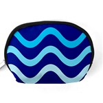 Blue waves  Accessory Pouches (Medium)  Back