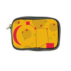 Yellow Abstract Sky Coin Purse