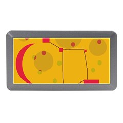 Yellow Abstract Sky Memory Card Reader (mini)