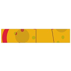 Yellow Abstract Sky Flano Scarf (small)