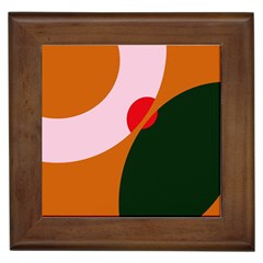 Decorative Abstraction  Framed Tiles