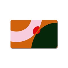 Decorative Abstraction  Magnet (name Card)