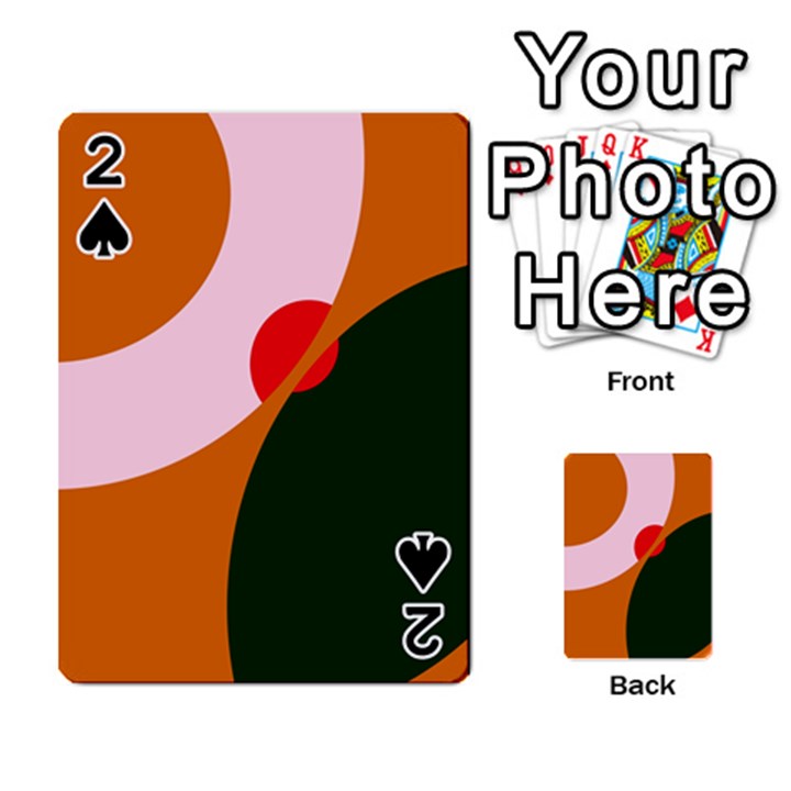 Decorative abstraction  Playing Cards 54 Designs 