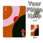 Decorative abstraction  Playing Cards 54 Designs  Front - Heart2