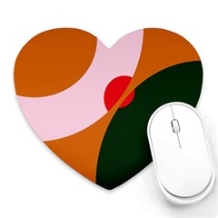 Decorative Abstraction  Heart Mousepads