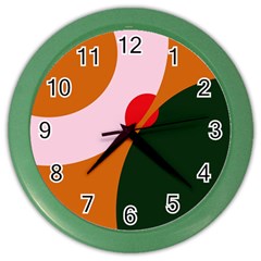 Decorative Abstraction  Color Wall Clocks