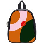 Decorative abstraction  School Bags (Small)  Front