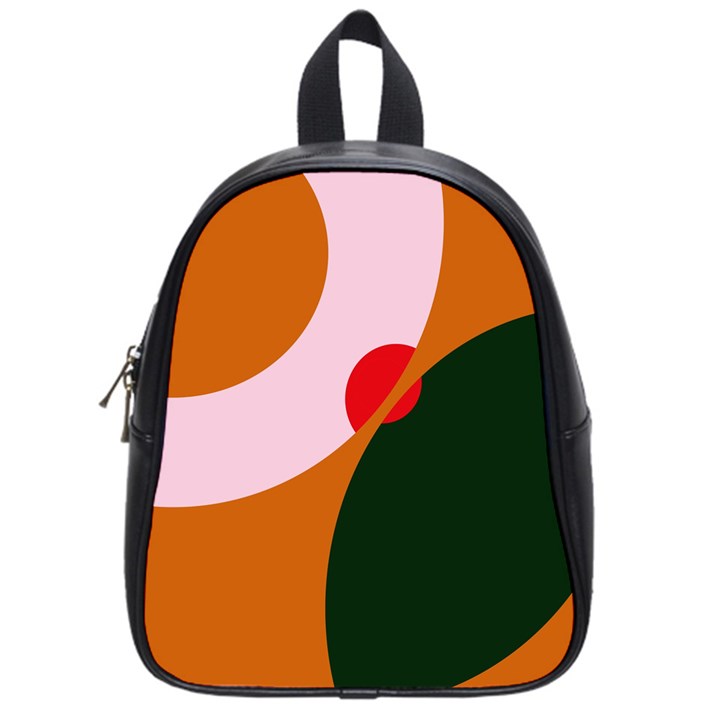 Decorative abstraction  School Bags (Small) 