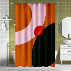 Decorative Abstraction  Shower Curtain 48  X 72  (small) 