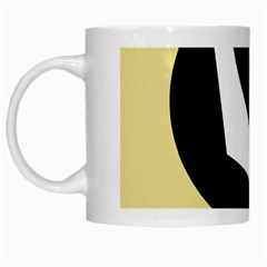 Digital Abstraction White Mugs by Valentinaart