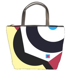 Digital Abstraction Bucket Bags