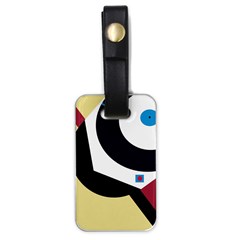 Digital Abstraction Luggage Tags (one Side)  by Valentinaart