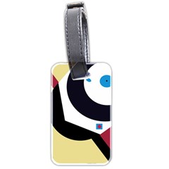 Digital Abstraction Luggage Tags (two Sides) by Valentinaart