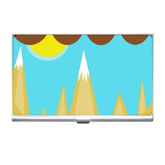 Abstract Landscape  Business Card Holders by Valentinaart