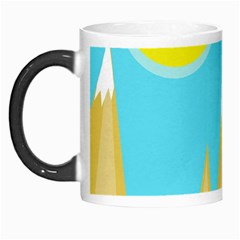 Abstract Landscape  Morph Mugs by Valentinaart