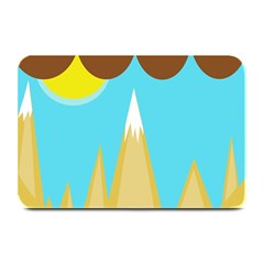 Abstract Landscape  Plate Mats