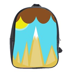 Abstract Landscape  School Bags (xl)  by Valentinaart