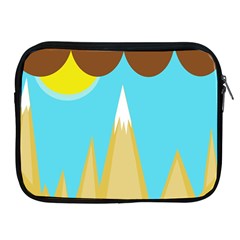 Abstract Landscape  Apple Ipad 2/3/4 Zipper Cases by Valentinaart